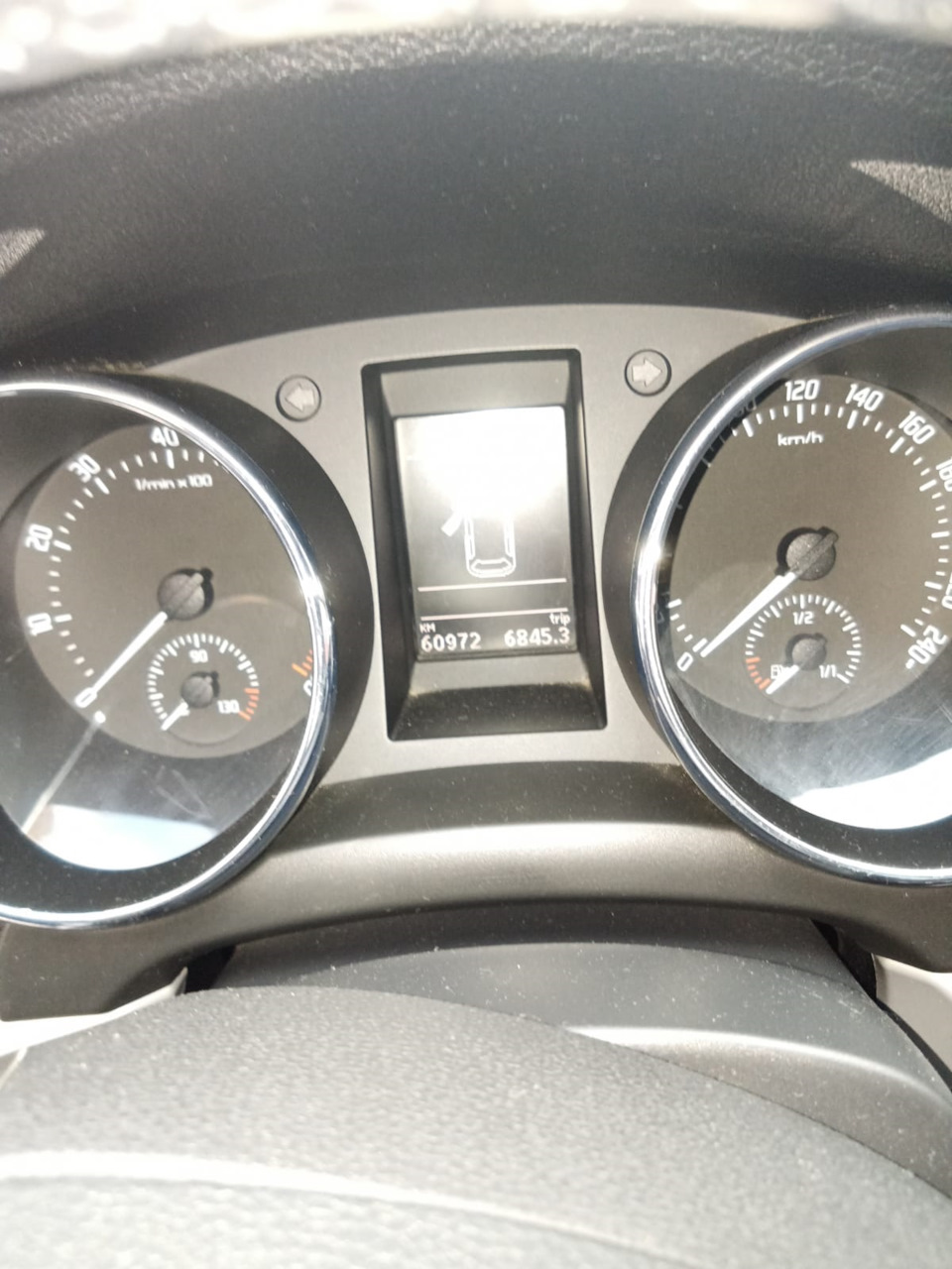 Photo from the logbook Skoda Yeti