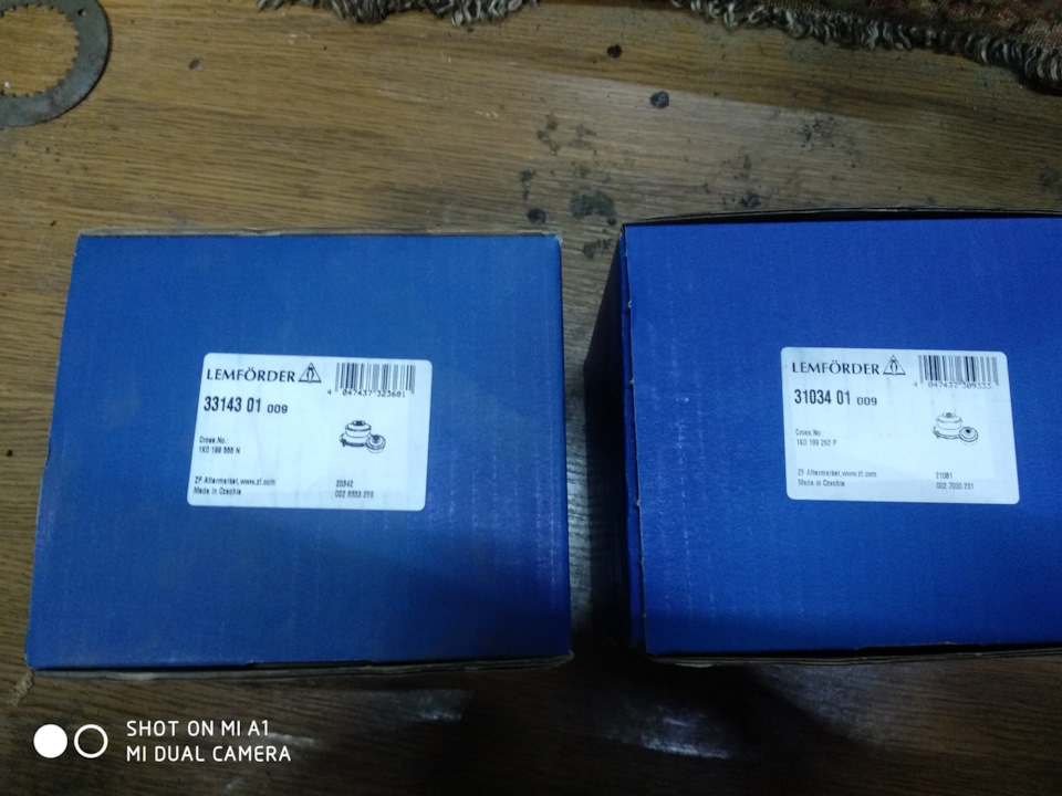 Замена опор Двигателя и АКПП — Volkswagen Passat B6, 2 л, 2007 года ...