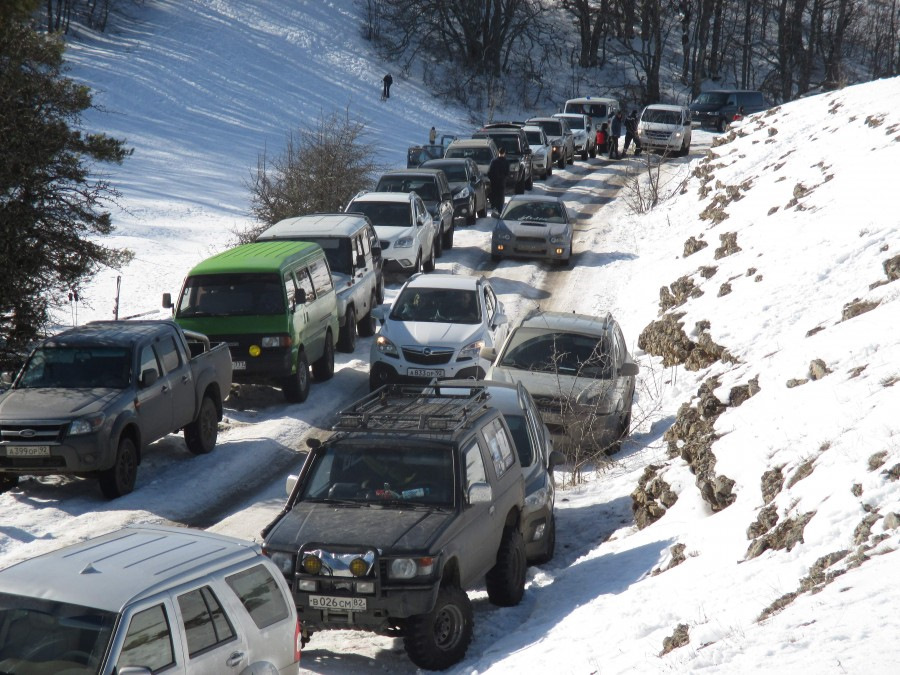 Автомобильная дорога на ай Петри