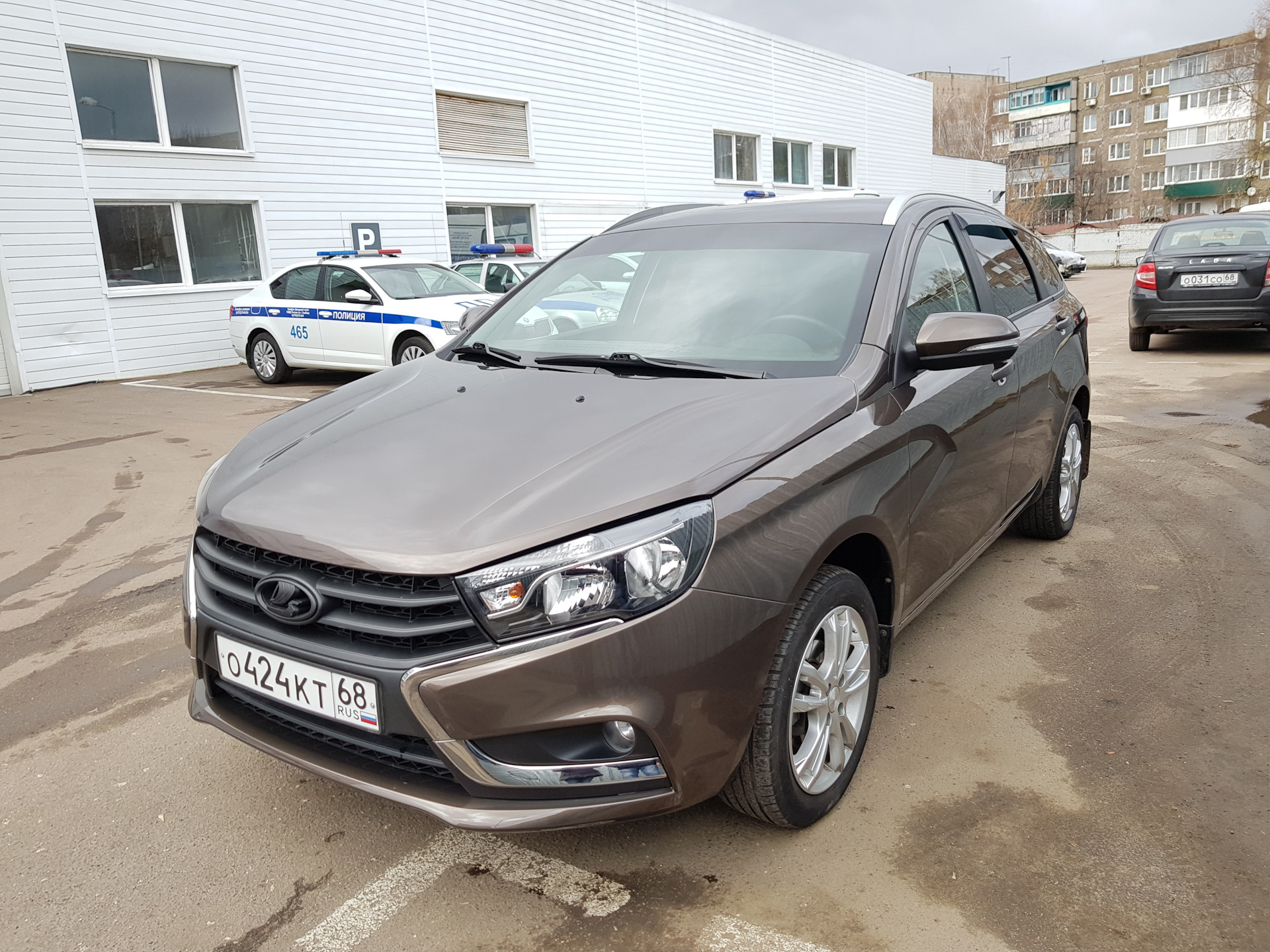 46. Кузовной ремонт в Автоцентре Западный. 17.11.2021. — Lada Vesta SW, 1,6  л, 2019 года | кузовной ремонт | DRIVE2