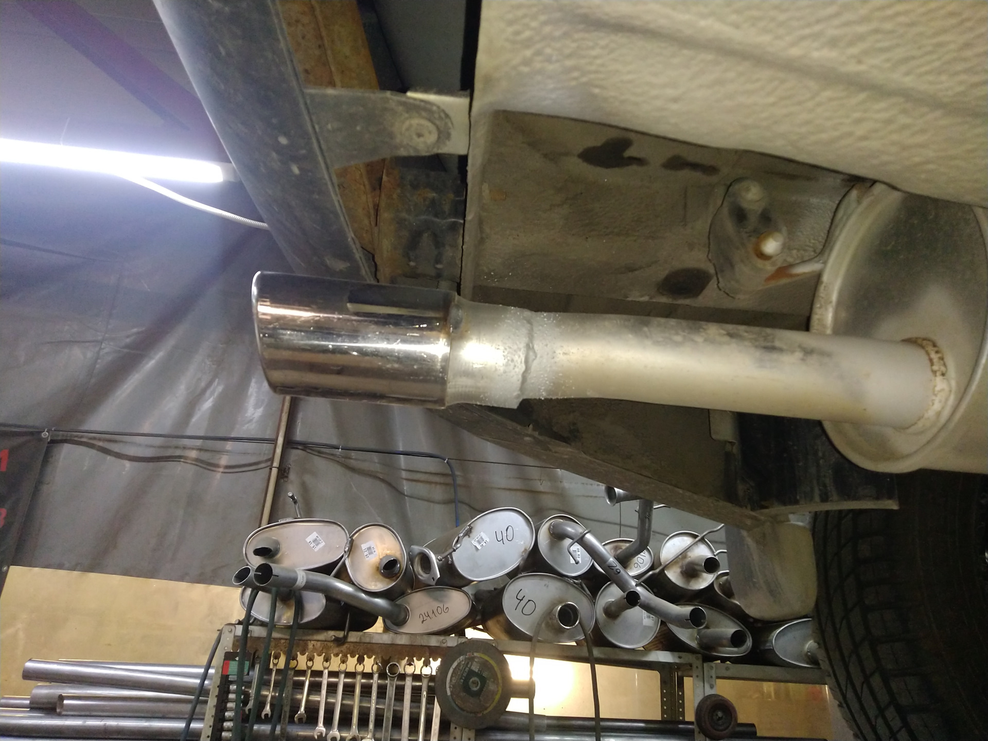 Выхлоп CBD — Lada Vesta SW (1G), 1,6 л, 2020 года | тюнинг | DRIVE2