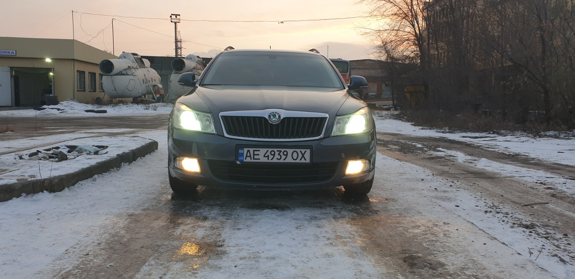 Обновил ближний свет — Skoda Octavia Combi A5 Mk2, 1,6 л, 2011 года ...