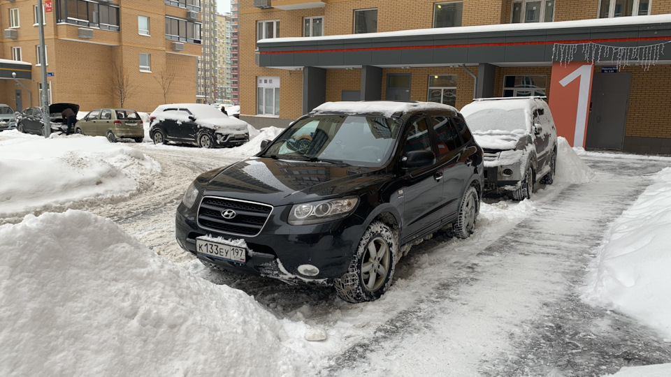 Непонятный скрип, скрежет при повороте руля на Hyundai Santa Fe, 2G 2 ...