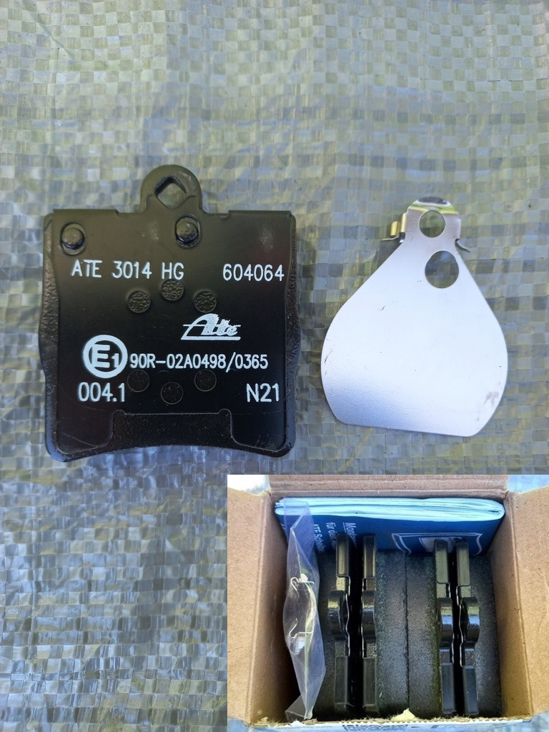 Замена задних тормозов — Mercedes-Benz C-class (W202), 2,4 л., 1999 ...