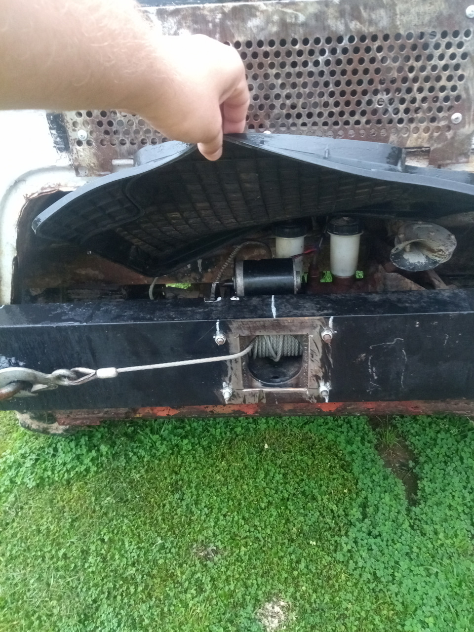 Тяги КПП и лебёдка — УАЗ 3303, 2,5 л, 1993 года | тюнинг | DRIVE2