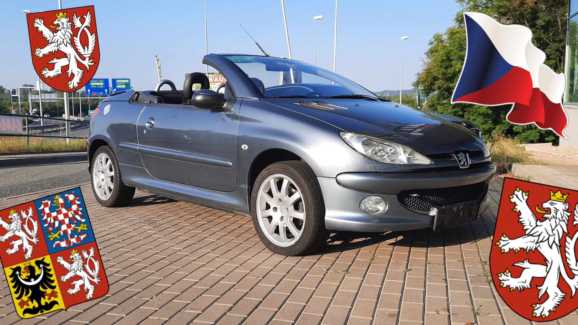 Peugeot 206 CC 2.0 бензиновый 2007 | Чешский Лев на DRIVE2