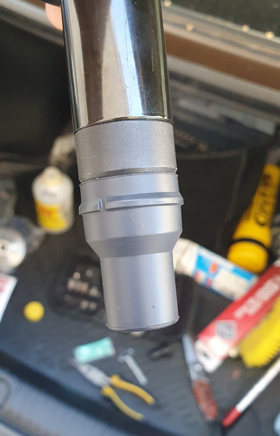 Замена наконечников катушек зажигания. — KIA Rio (3G), 1,6 л, 2016 года ...