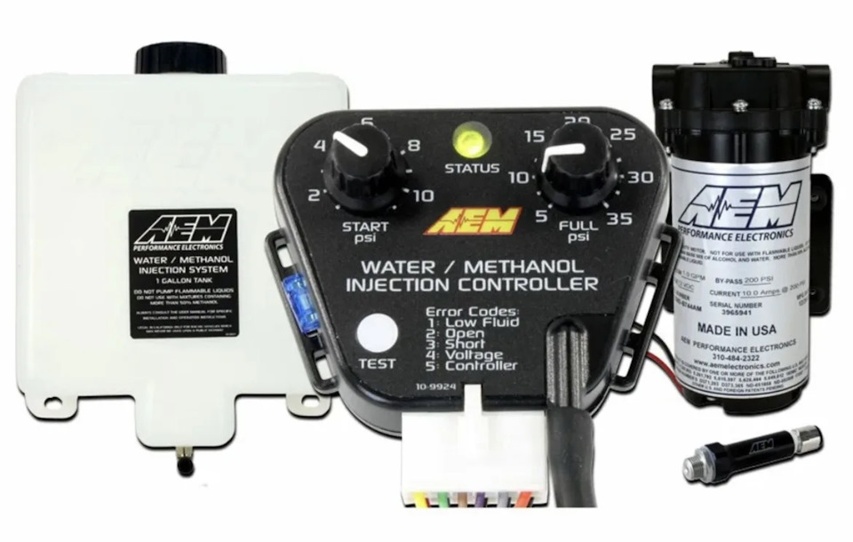 Сто грамм для храбрости. Впрыск водометанола AEM V3. — Toyota Mark II ...