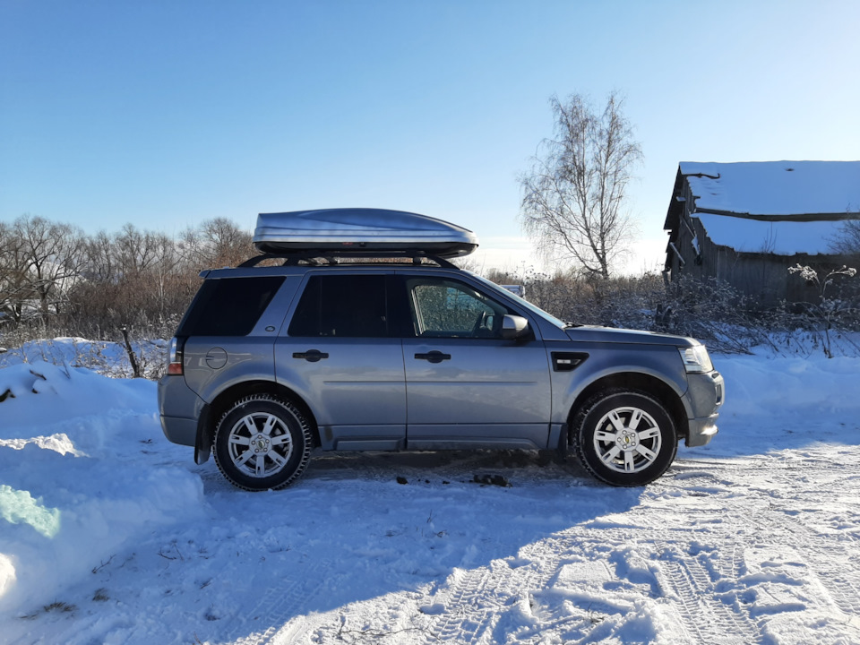 Крепление автобокса — Land Rover Freelander 2 (L359), 2,2 л, 2012 года ...