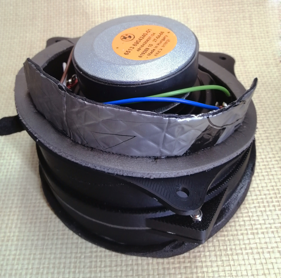 Два усилителя DSP2. Штатные сабы в задние двери шаг 2. — BMW X5 (E53 ...