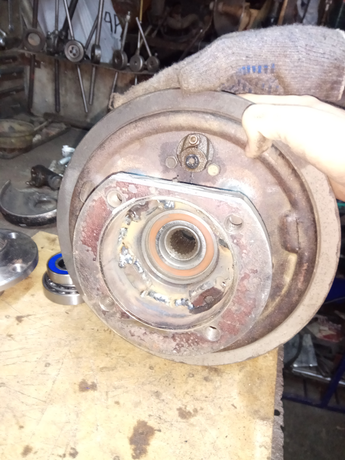 Луаз без бортовых редукторов. Сборка и установка двигателя ВАЗ 2111 ...