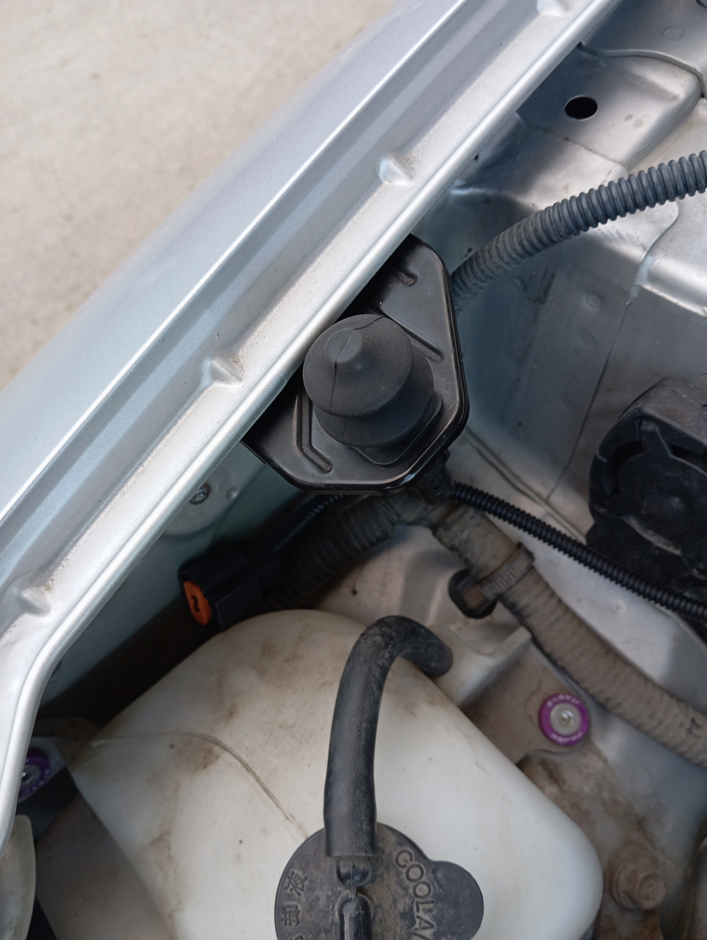 27. Концевик капота Airtrek — Toyota Corolla Fielder (E140), 1,5 л ...