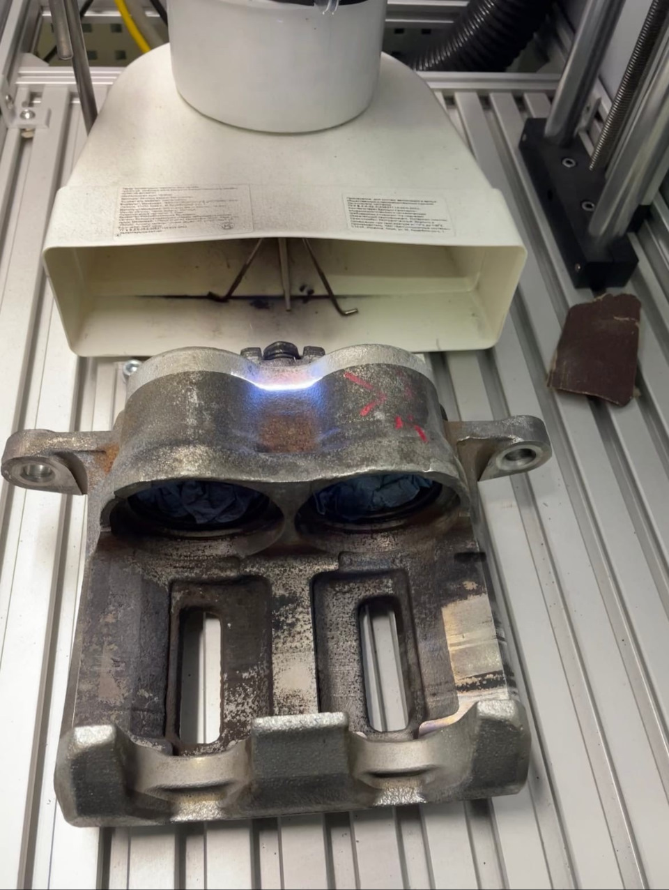 Эффект очистки суппорта — Honda CR-V (RE)