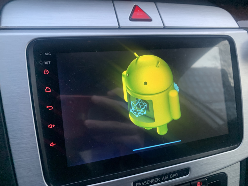 Прогресс бар заполняется, не зависает — Volkswagen Passat B6