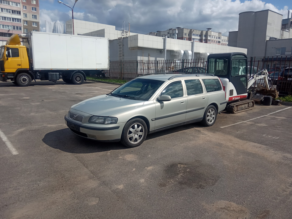 Обкатка нового автомобиля volvo