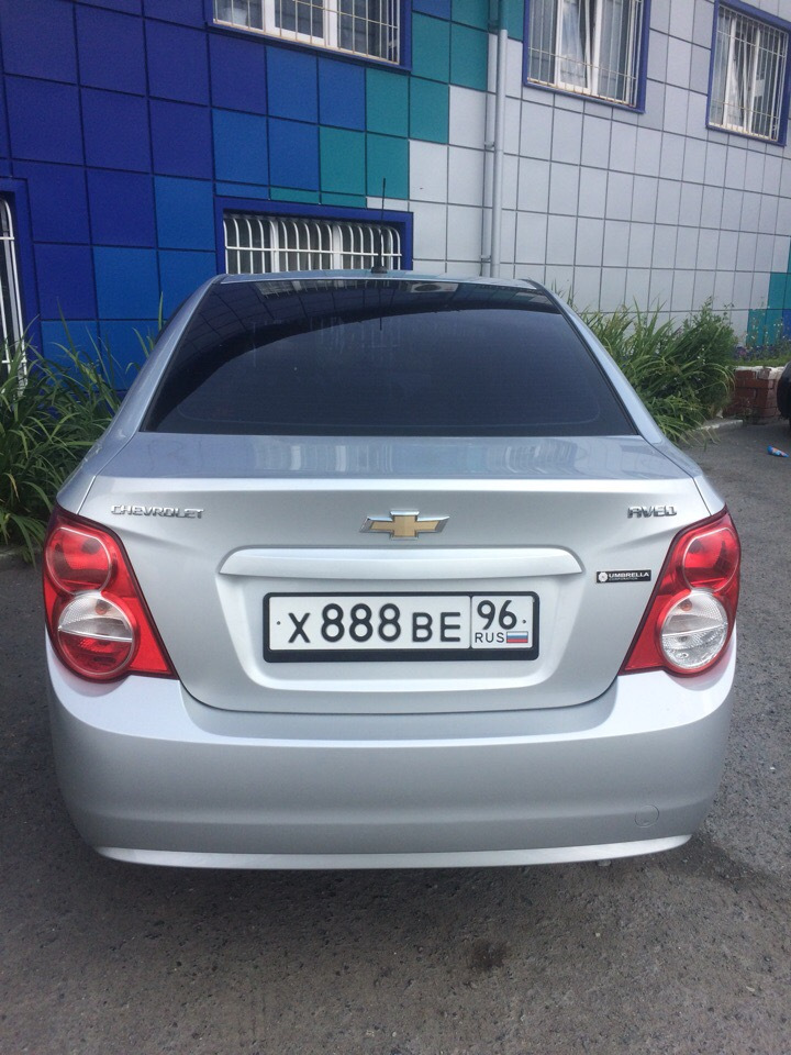 Установка брызговиков — Chevrolet Aveo Sedan (2G), 1,6 л, 2014 года ...