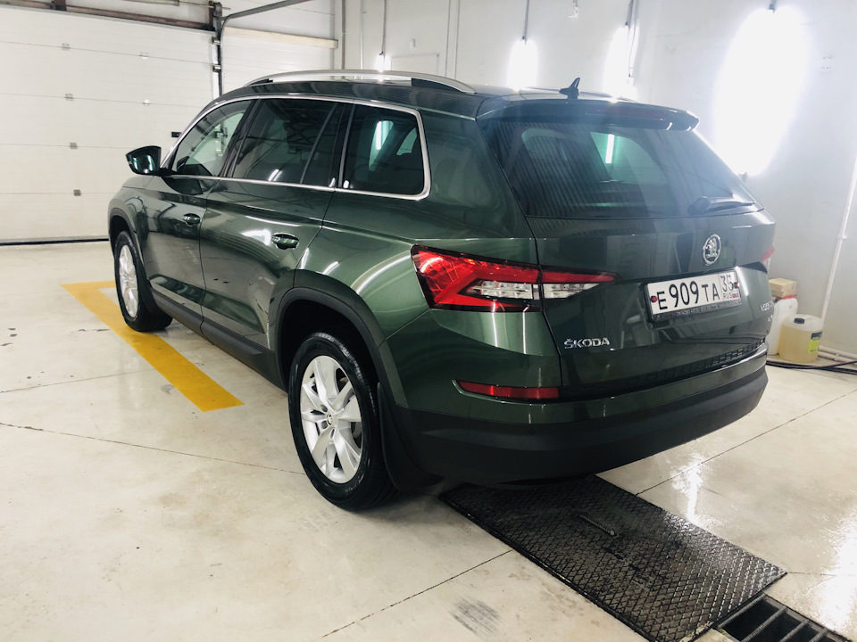 Skoda Kodiaq Emerald Green