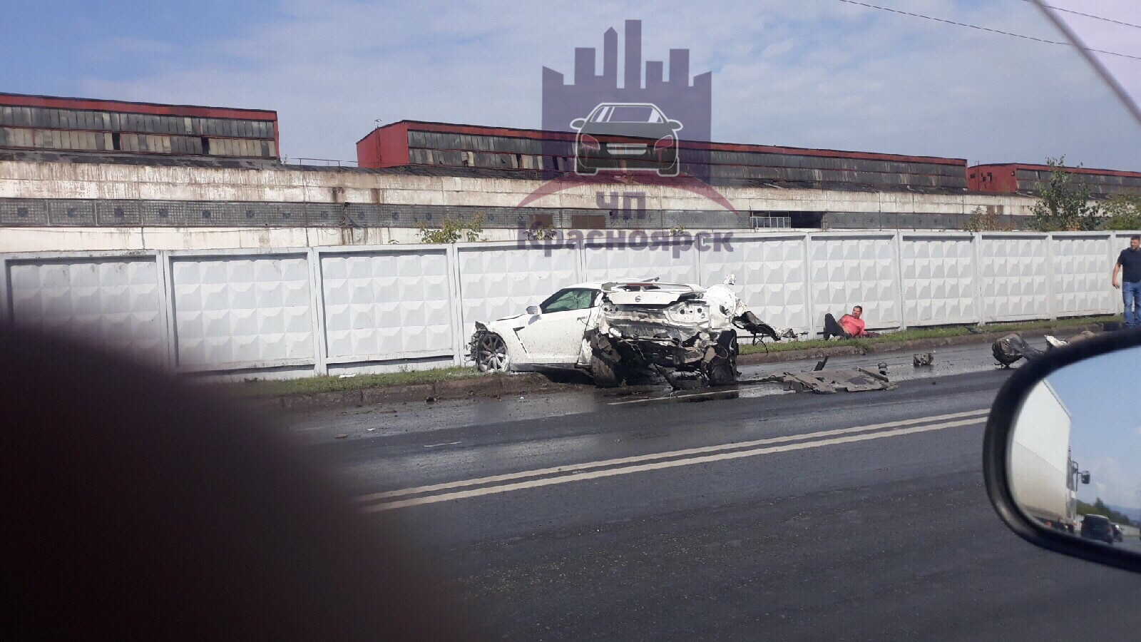 Авария на Дубровинского Красноярск