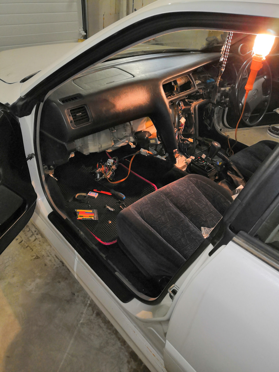 Печка, датчики на стойку — Toyota Chaser (100), 2,5 л, 2001 года ...