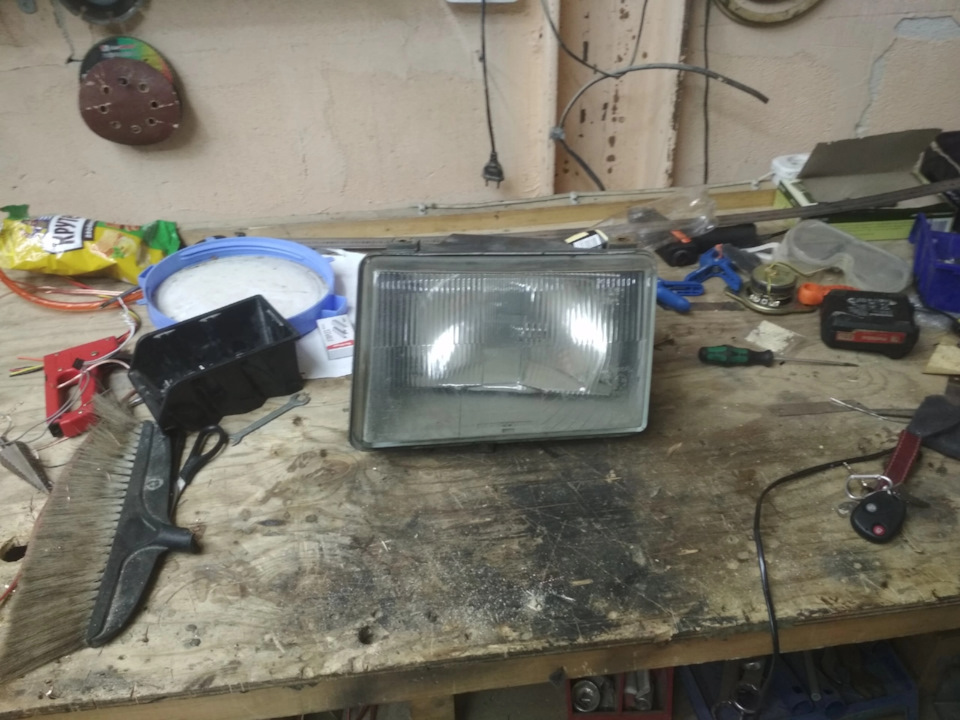 Восстановление фар — Москвич 2141, 1,6 л, 1997 года | стайлинг | DRIVE2