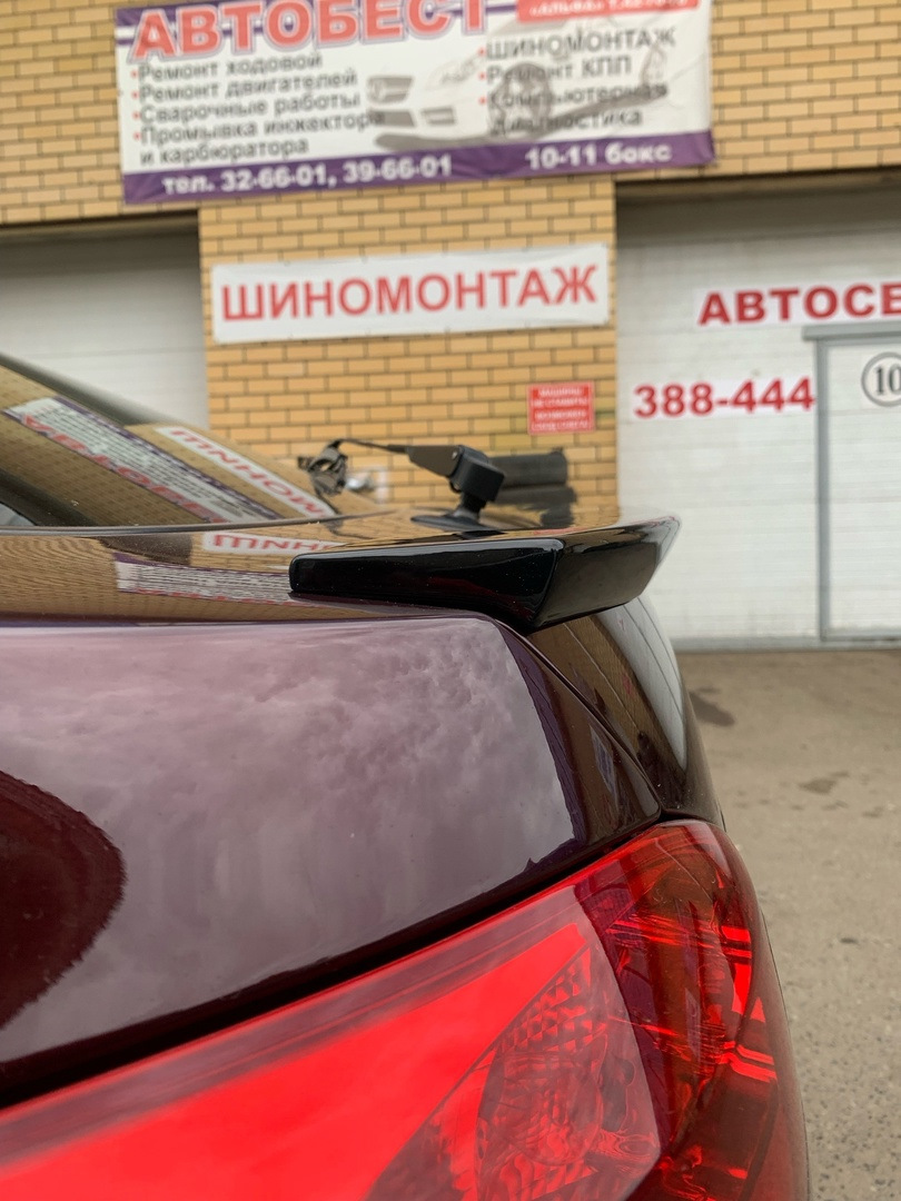 Лип-спойлер — Lada Гранта Лифтбек (1G), 1,6 л, 2015 года | стайлинг ...