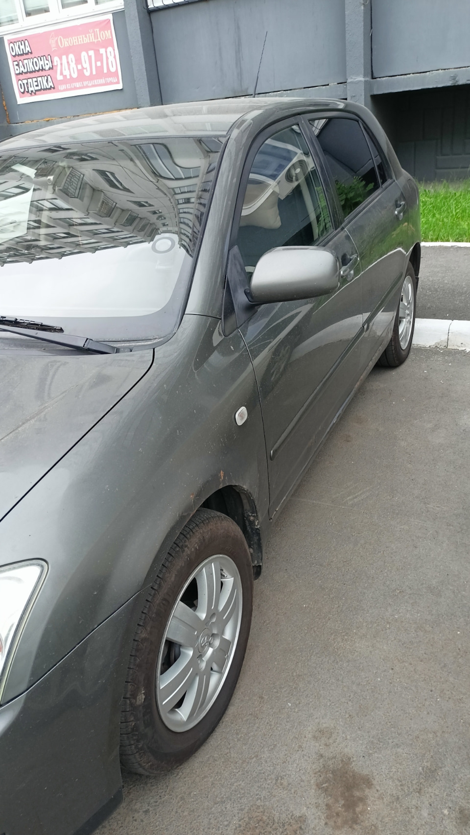 Тонировка задней части авто — Toyota Corolla (120), 1,4 л, 2004 года |  тюнинг | DRIVE2