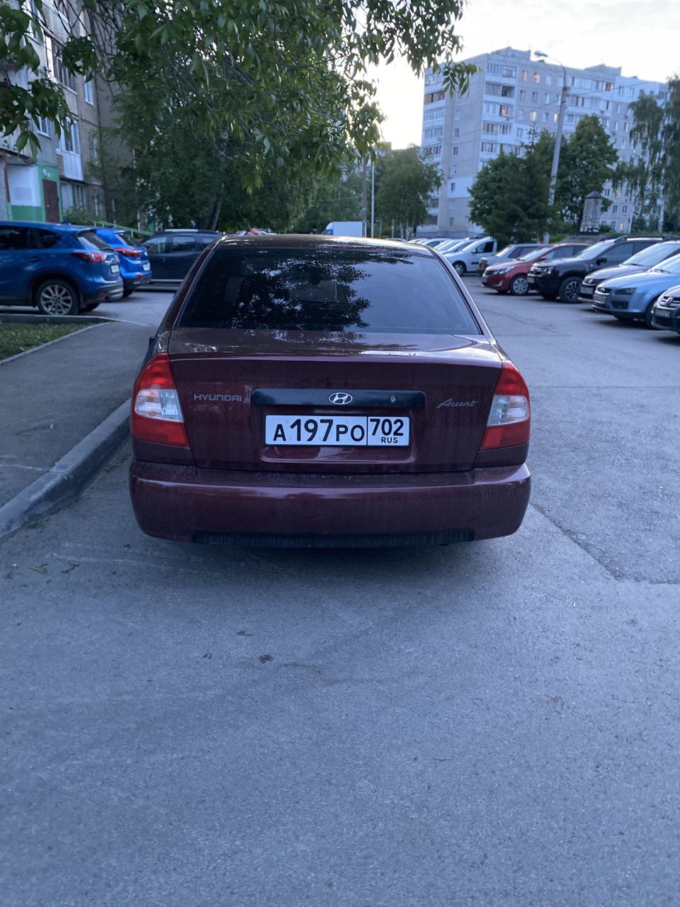 Гос.номера без флага ✓ силиконовые рамки SAK✓ — Hyundai Accent (2G), 1,5 л,  2007 года | аксессуары | DRIVE2