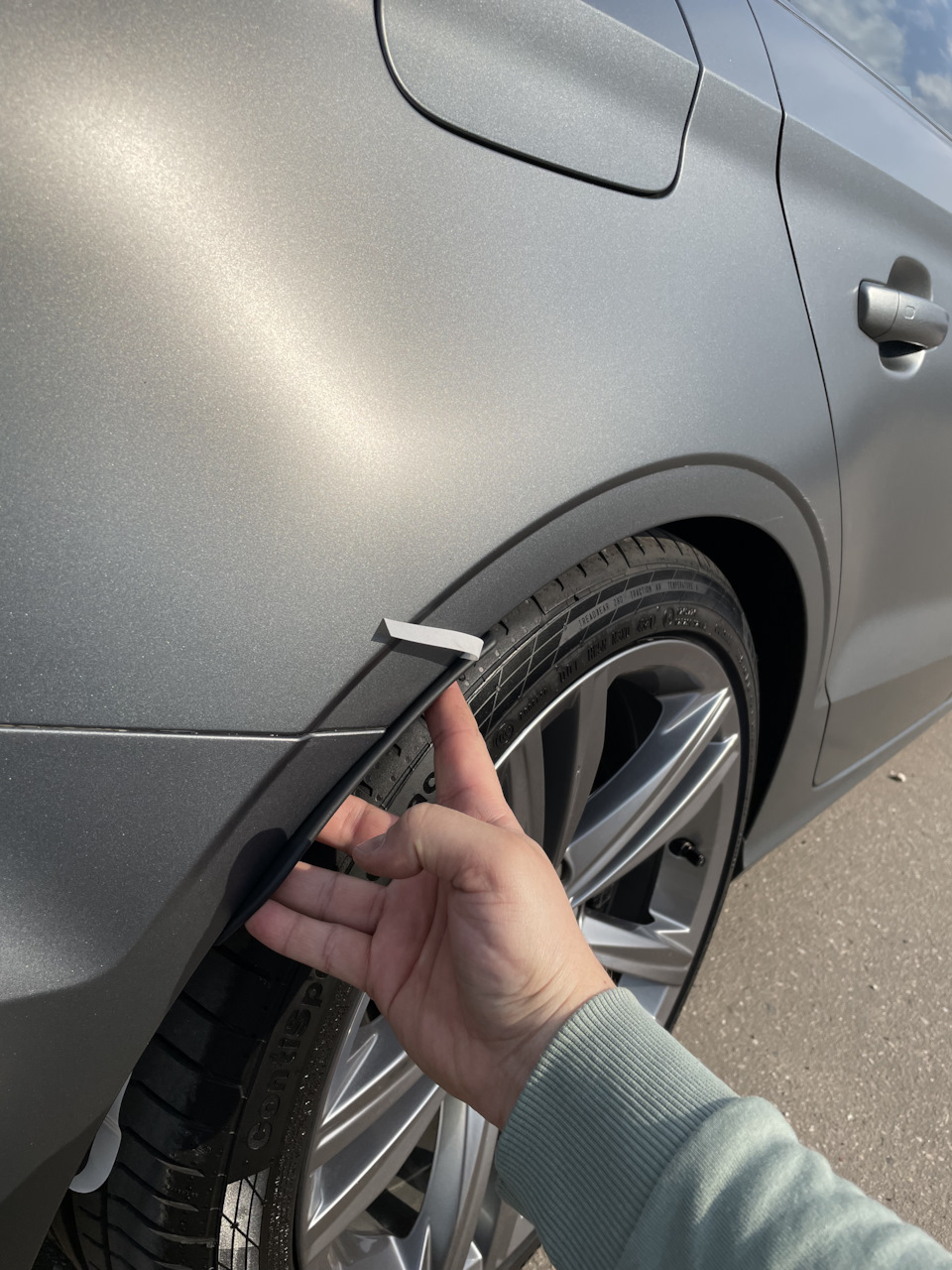 Накладки арок и решетка rs3 — Audi A3 Sedan (8V), 1,8 л, 2014 года ...