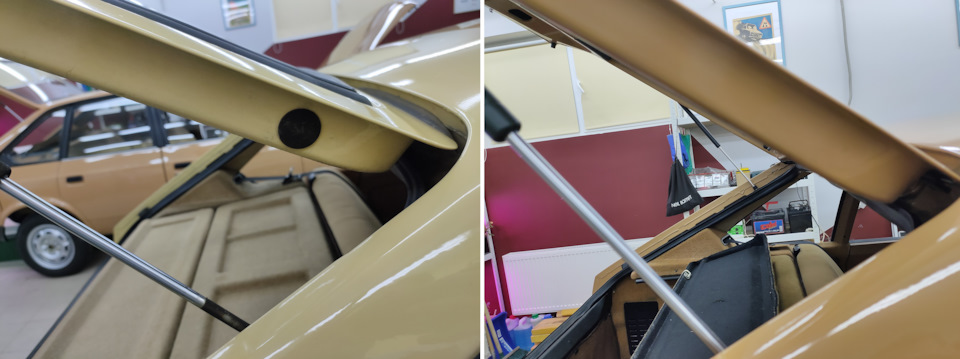 1001 отличие. Вот на машине января 87 го года есть отверстие в задней двери, чего невидно в авто марта 87 го года — Москвич Святогор