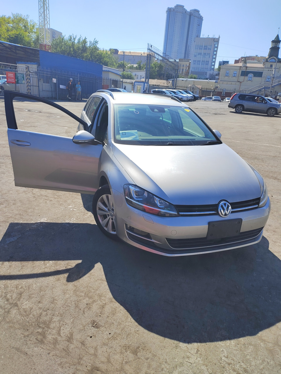 Забрали авто с таможни — Volkswagen Golf Variant (Mk7), 1,2 л, 2016 года |  покупка машины | DRIVE2