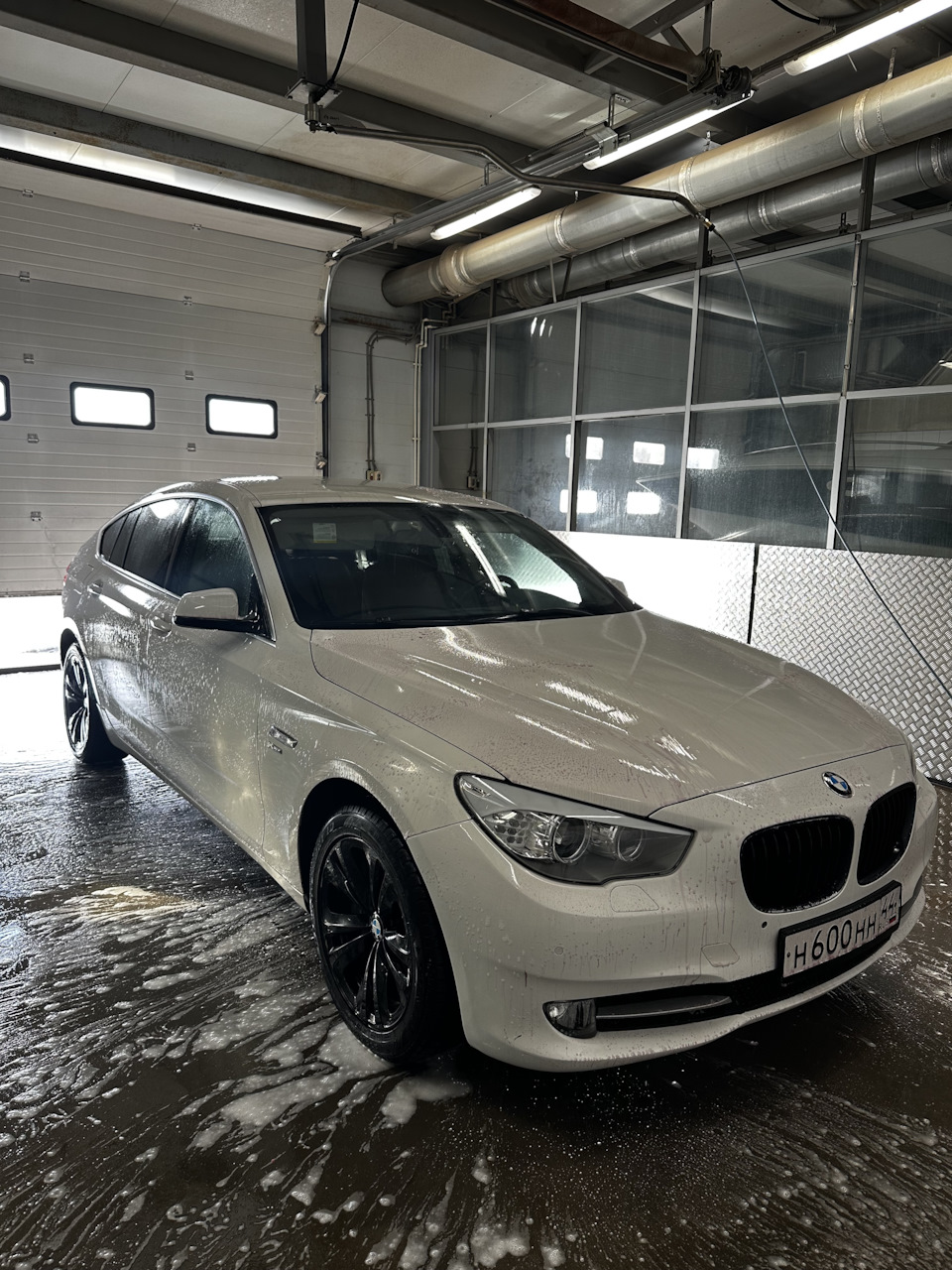 Покраска дисков в черный хром — BMW 5 series Gran Turismo (F07), 3 л, 2011  года | колёсные диски | DRIVE2