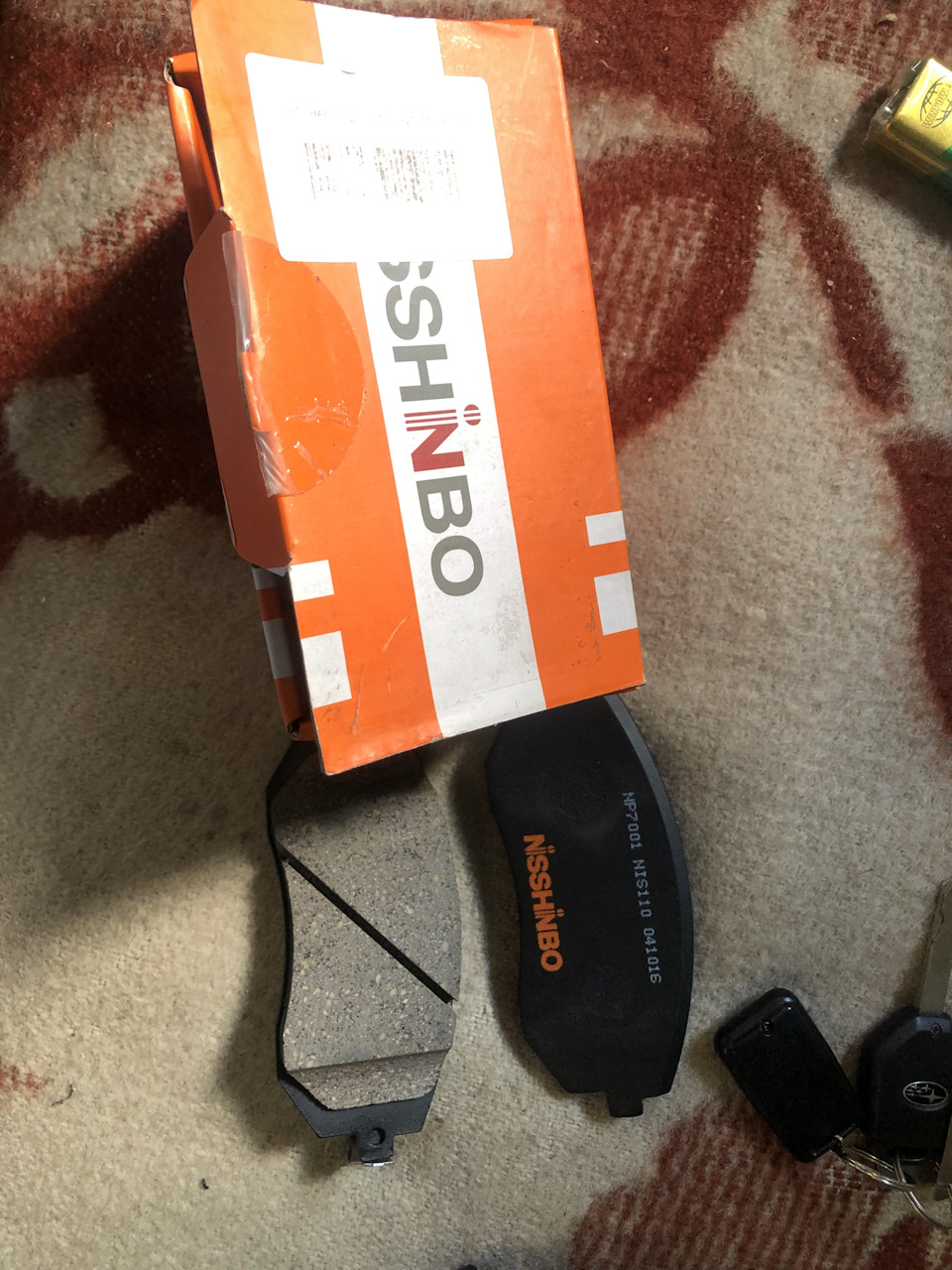 Кто ставил такие колодки ? — Subaru Forester (SH), 2 л, 2008 года ...