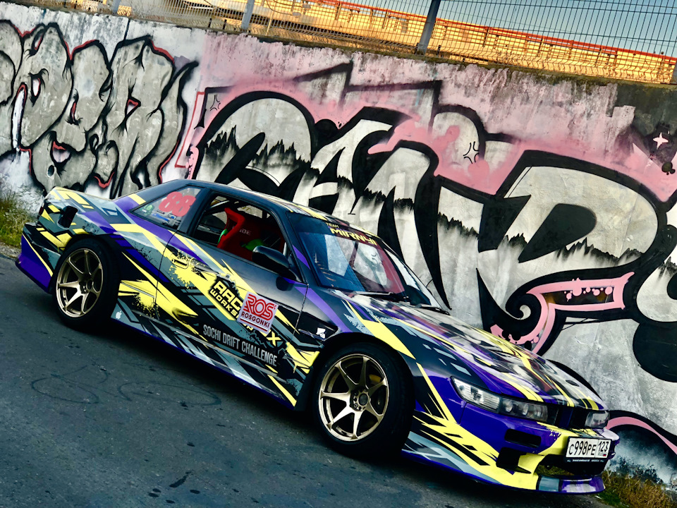 Картина по номерам nissan silvia