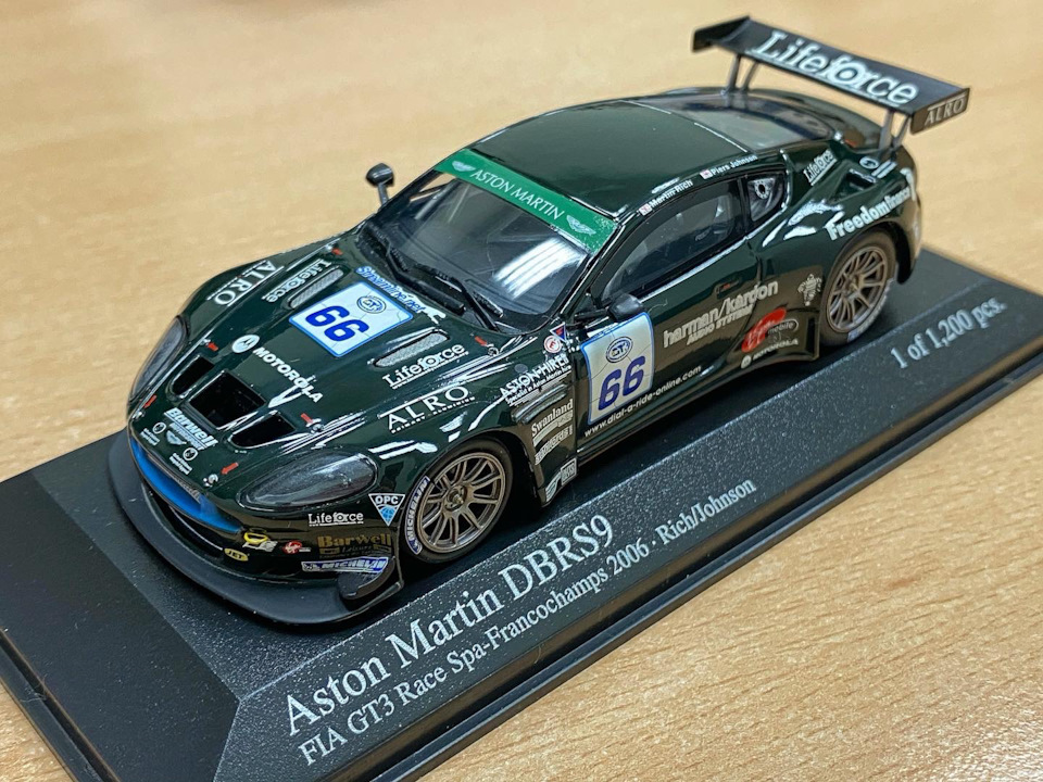 ミニカー MINICHAMPS 1/43 Aston Martin DBRS9 ALRO MINICHAMPS 1/43 Aston Martin DBRS9 ALRO ミニカー MINICHAMPS 1/43