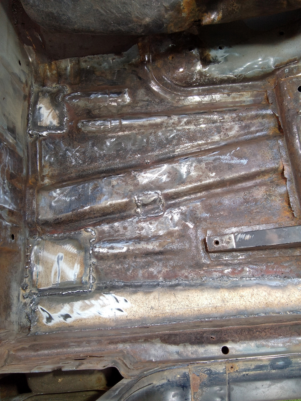 Латки заварены — Lada 112 Coupe