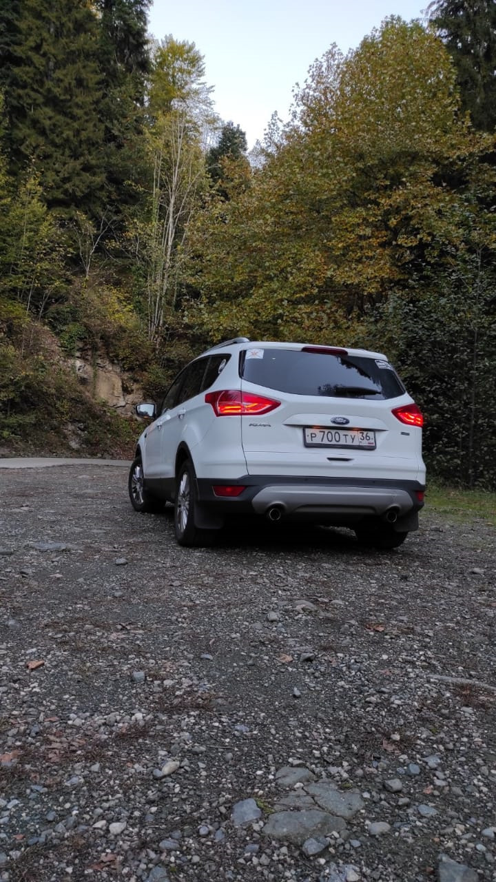 Поездка Воронеж-Адлер-Абхазия-Воронеж. Всё отлично 👍 — Ford Kuga (2G), 1,6  л, 2014 года | путешествие | DRIVE2