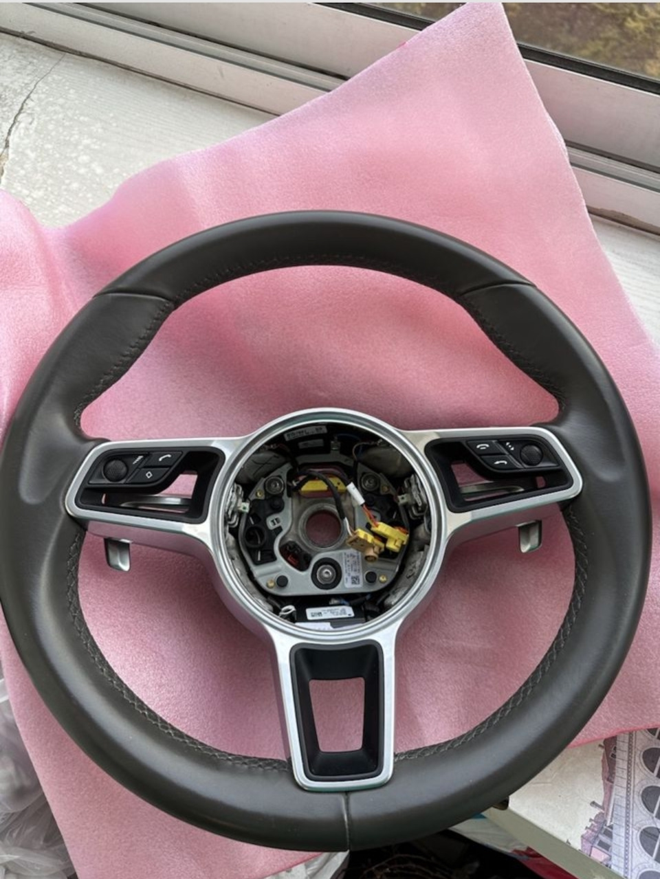 Замена руля на рест — Porsche Cayenne (2G) 958, 3 л, 2011 года ...