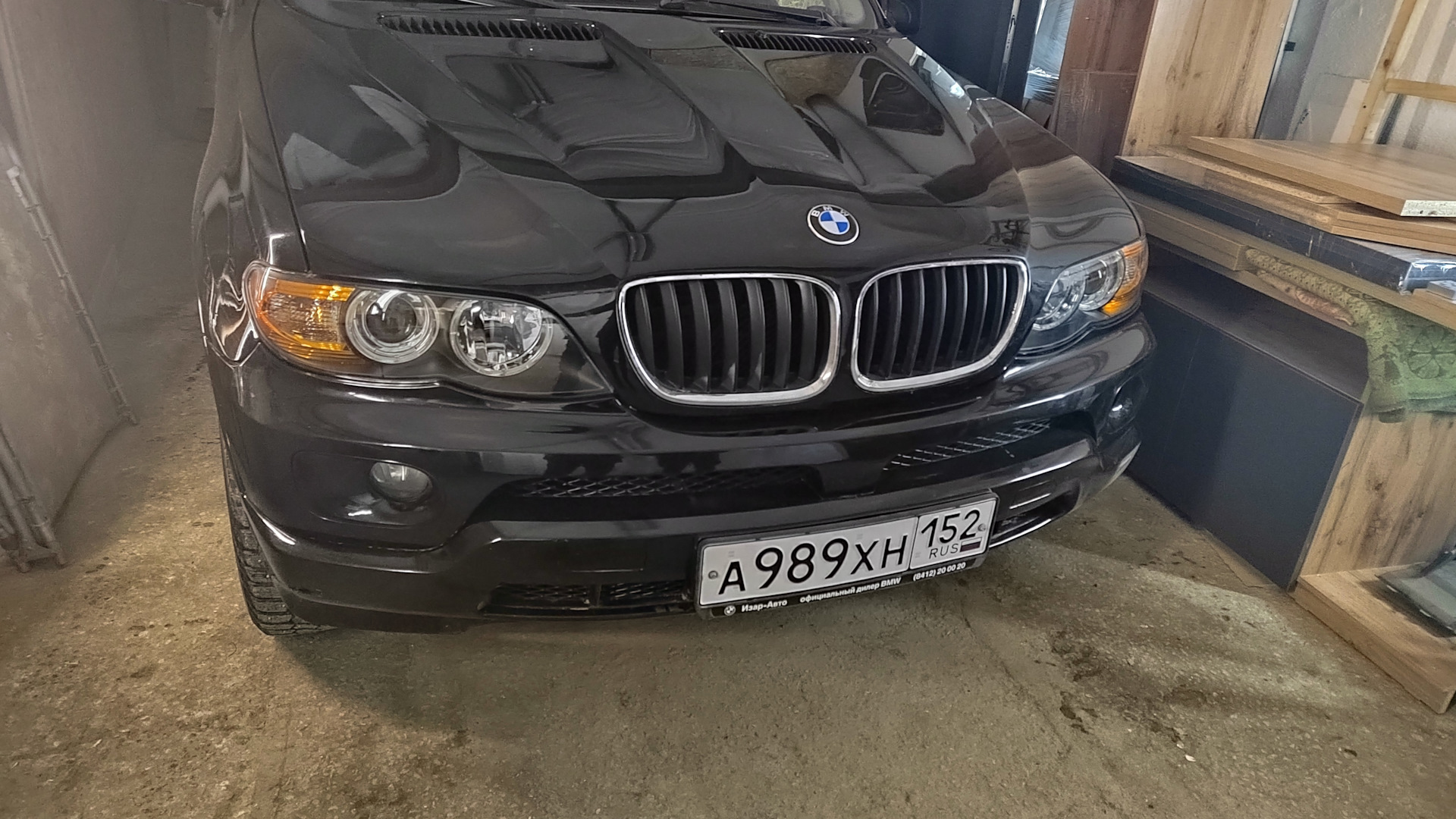 BMW X5 (E53) 3.0 бензиновый 2004 | Черный хомяк на DRIVE2