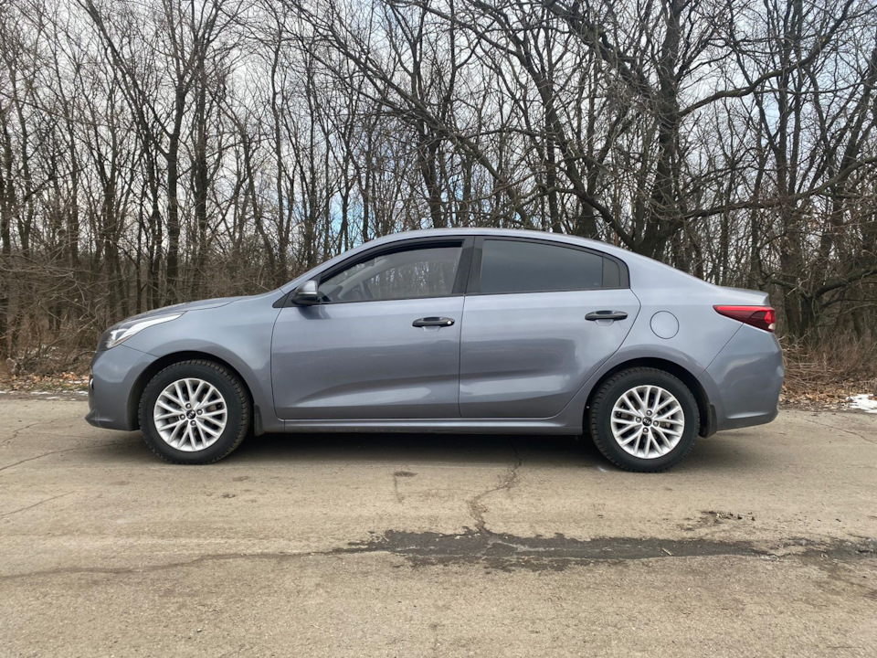 Пружины -30 технорессор высота ДО и После KIA — KIA Rio (4G), 1,6 л ...