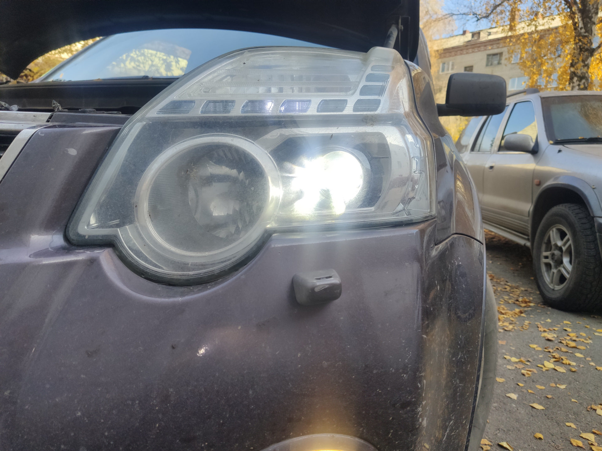 Светодиодные лампы — Nissan X-Trail II (t31), 2 л, 2007 года ...