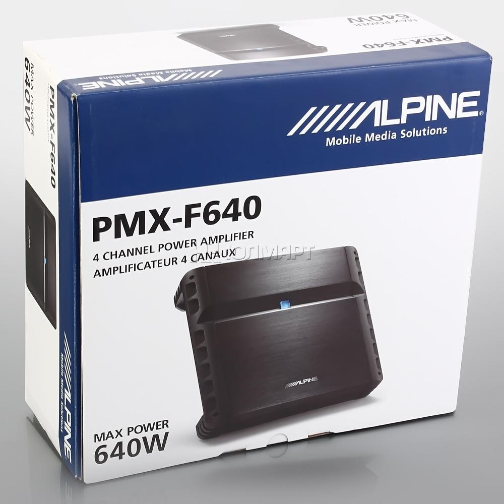 Alpine pmx f640 схема подключения