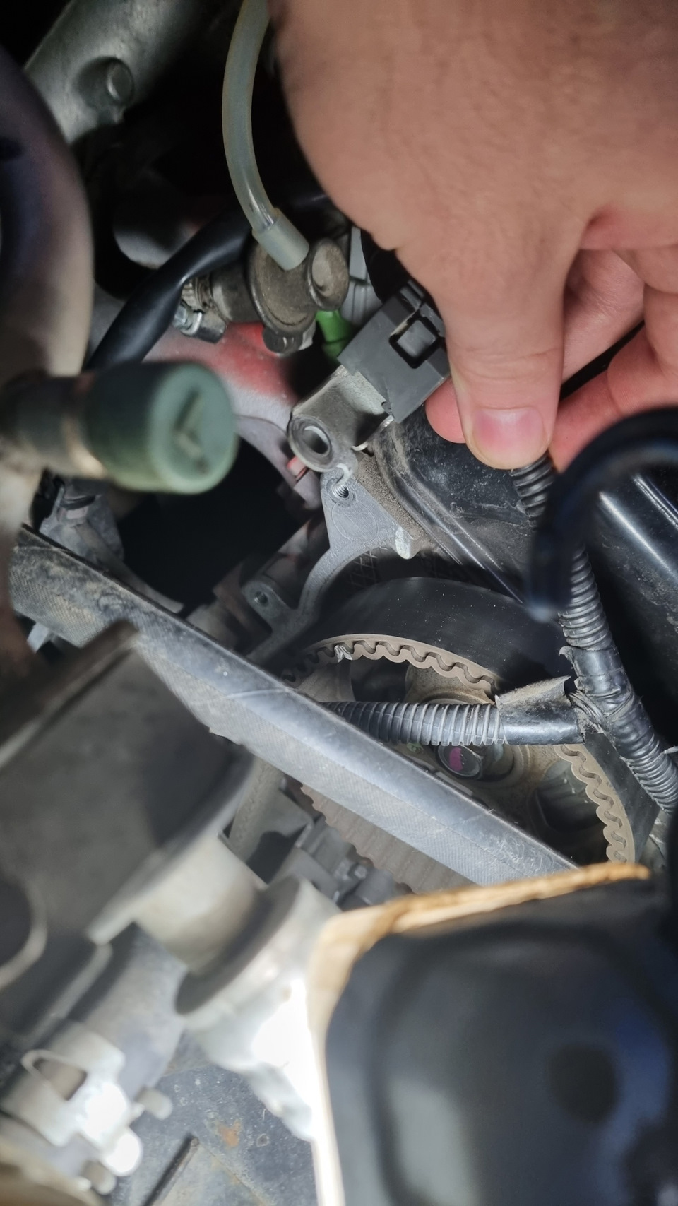 Финал битвы с троением двигателя — перескочил ГРМ — Mitsubishi Lancer ...