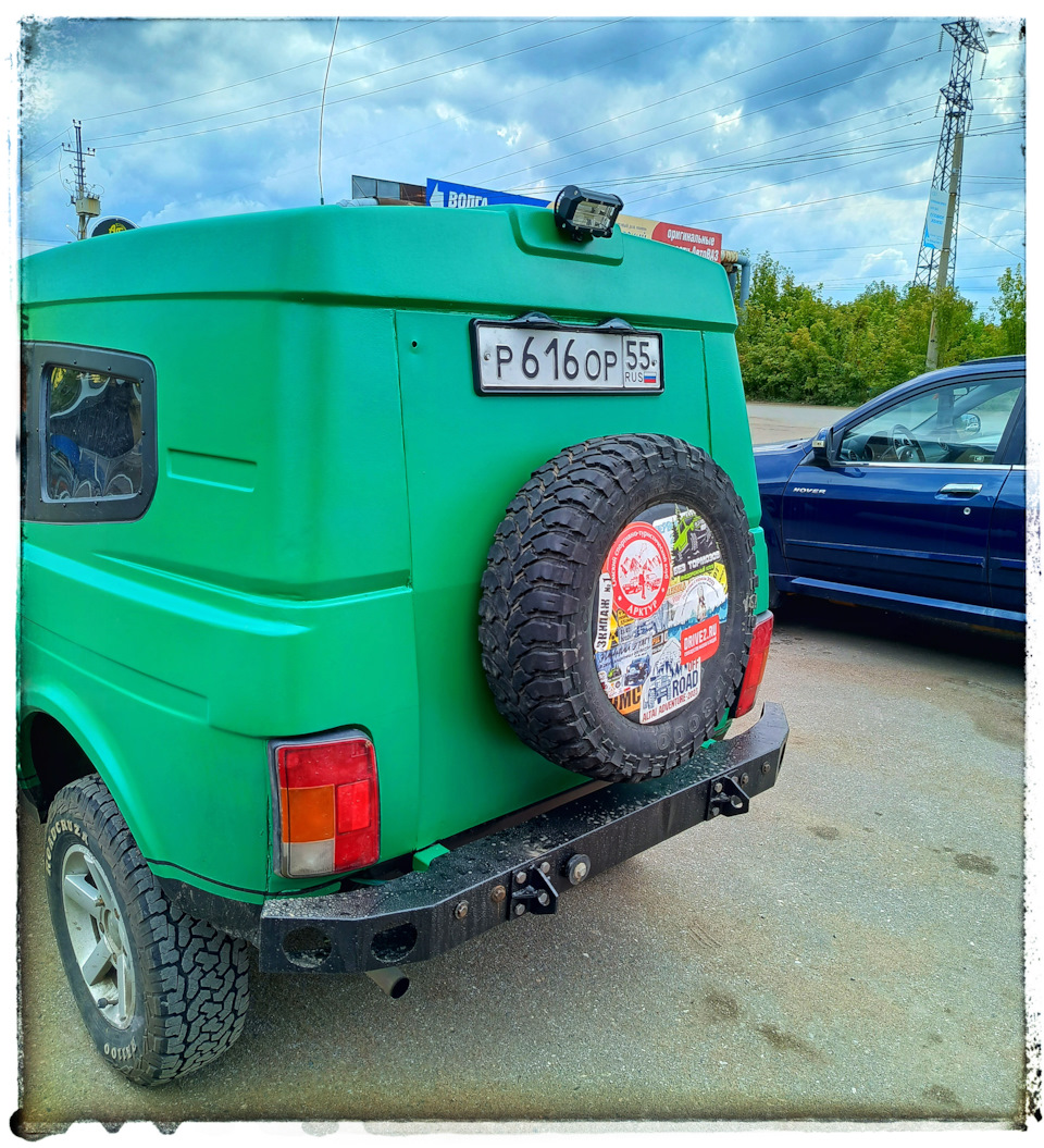 Летний ремонт. Часть 3. Бриллиантовая зелень. — Lada 4x4 3D, 1,7 л, 2003  года | своими руками | DRIVE2