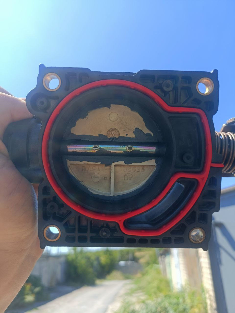 Реставрация дроссельной заслонки, замена хомута шруса, доливка масла в ...