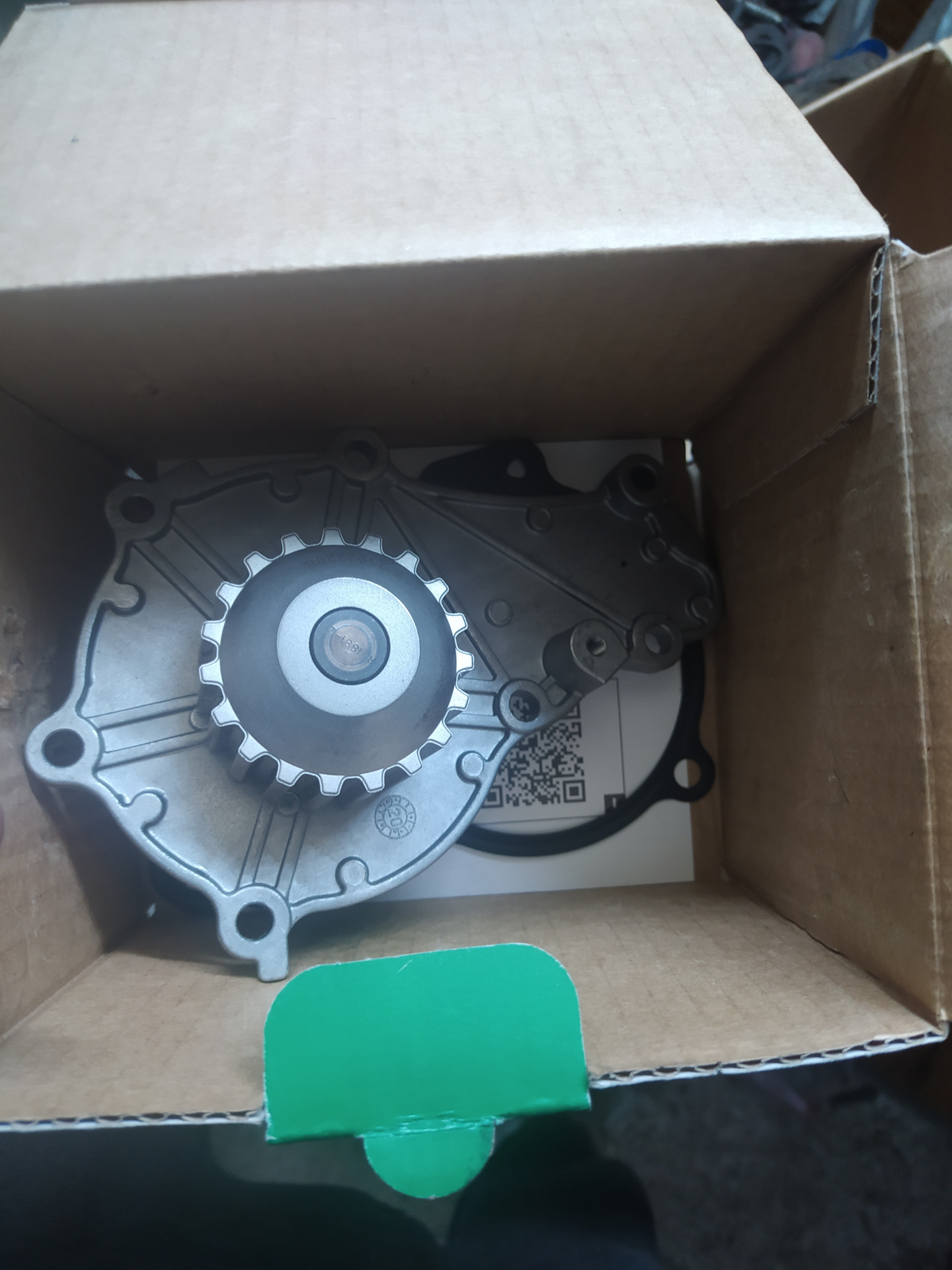 Замена комплекта ГРМ, помпы, антифриза, верхней подушки двигателя ...