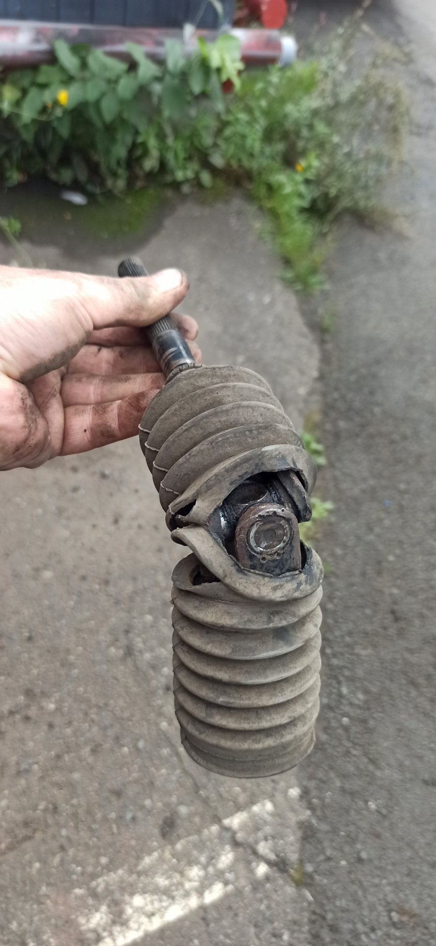 Замена пыльника рулевого кардана — Toyota Carina (6G), 1,8 л, 1995 года ...
