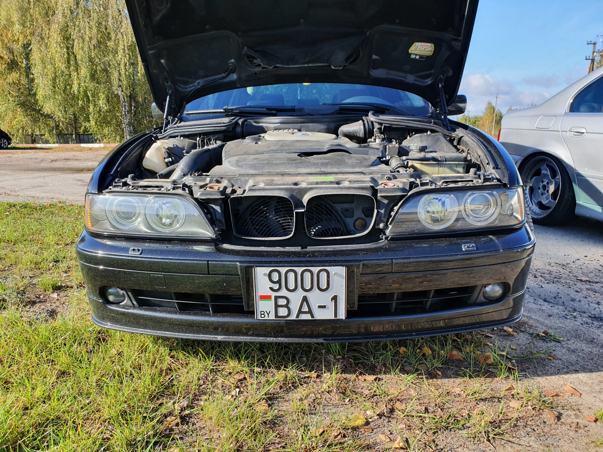 Лампочки с серебряным напылением — BMW 5 series (E39), 2,5 л, 2002 года ...