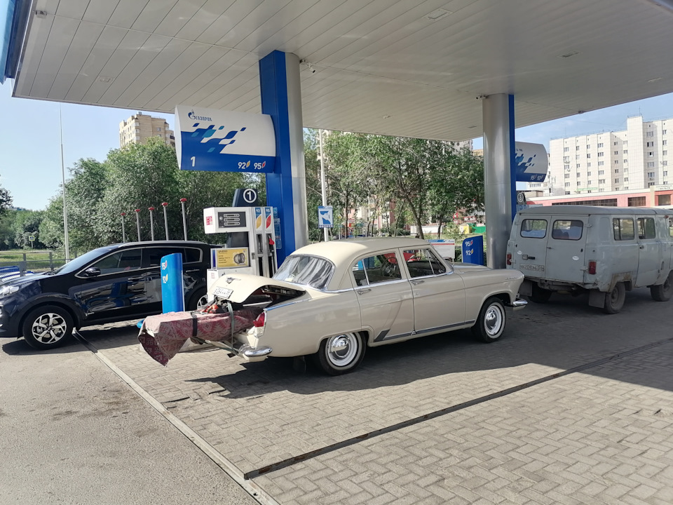 Прогулка на речку после дачи — ГАЗ 21, 2,5 л, 1963 года | другое | DRIVE2