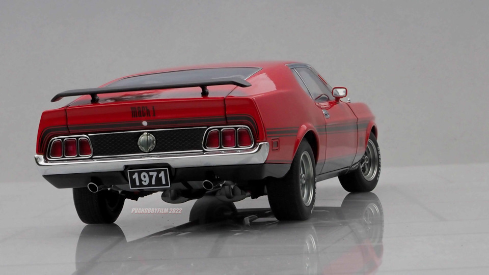 1/18 Ford Mustang Mach I, 1971 (AUTOart #72822) — Сообщество «Масштабные  Модели» на DRIVE2