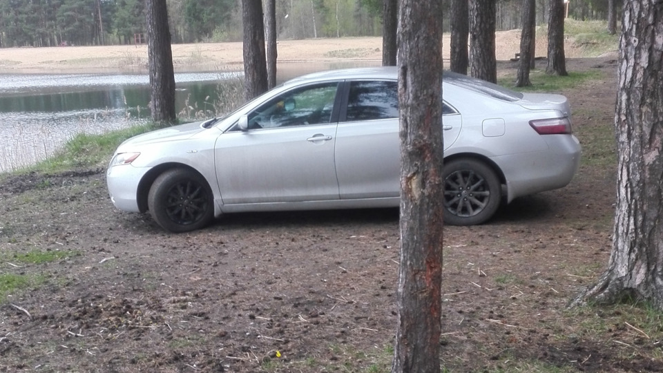 2. Пошёл пар из под капота — Toyota Camry (XV40), 2,4 л., 2008 года ...